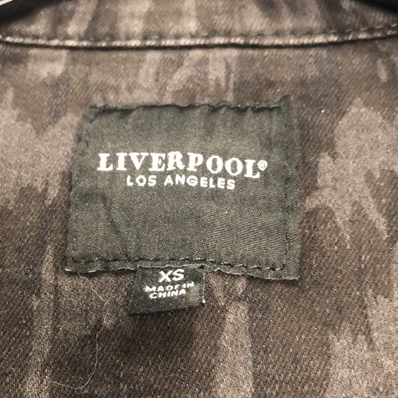 Liverpool black denim jacket - Picture 4 of 6